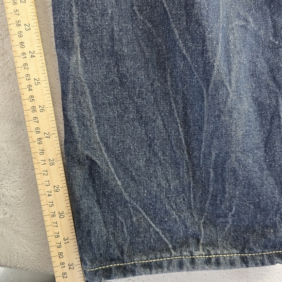 Southpole Jeans Mens 38x32 Blue Straight Hip Hop Streetwear Skater Denim Y2K - Picture 12 of 15